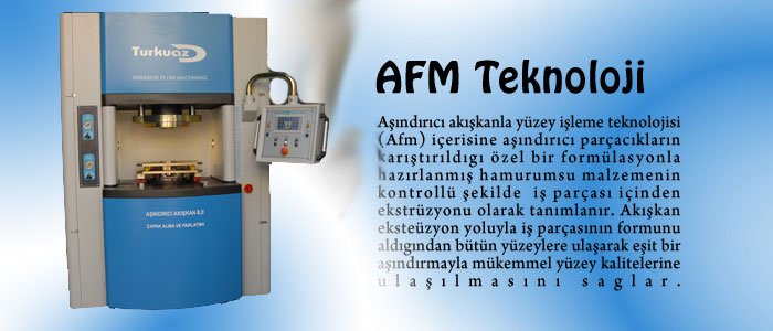 AFM Makine | Turkuaz Makine